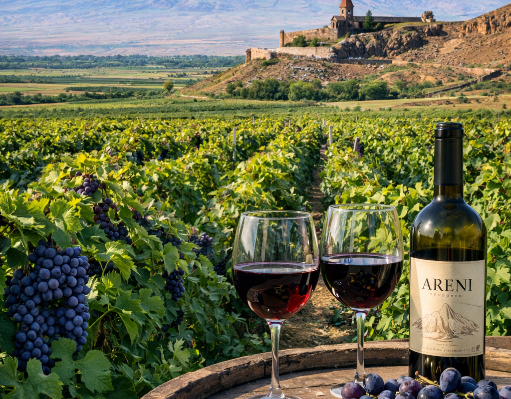 Араратская долина и винный Арени